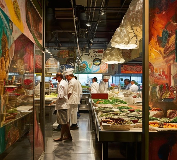 Inside the Behind-the-scenes of a art食堂 Inside the Behind-the-scenes of a art食堂