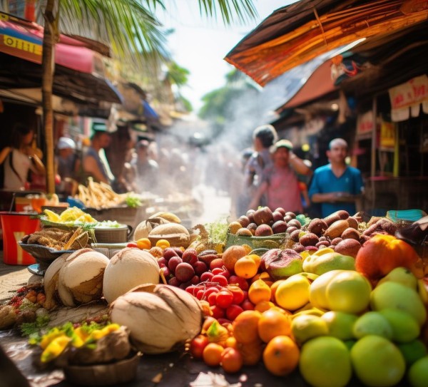 椰风香街,味蕾绽放,每一天都是独特的 椰风香街,味蕾绽放,每一天都是独特的