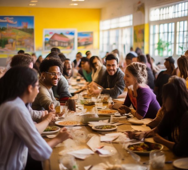 食堂厨房，生活中的小确幸