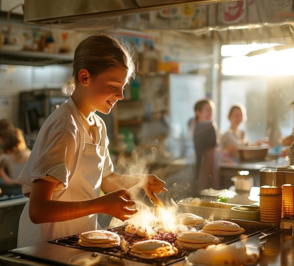 食堂厨房，生活中的小确幸